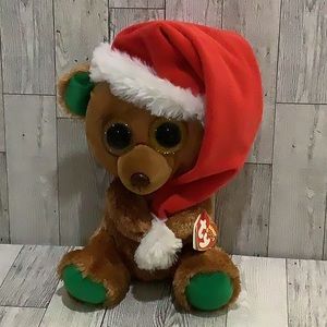 2018 ty beanie boos nicholas Christmas teddy bear NEW